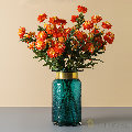 花瓶4＋オレンジ*9枚（全体46cm）