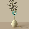 タイプD花瓶+花07